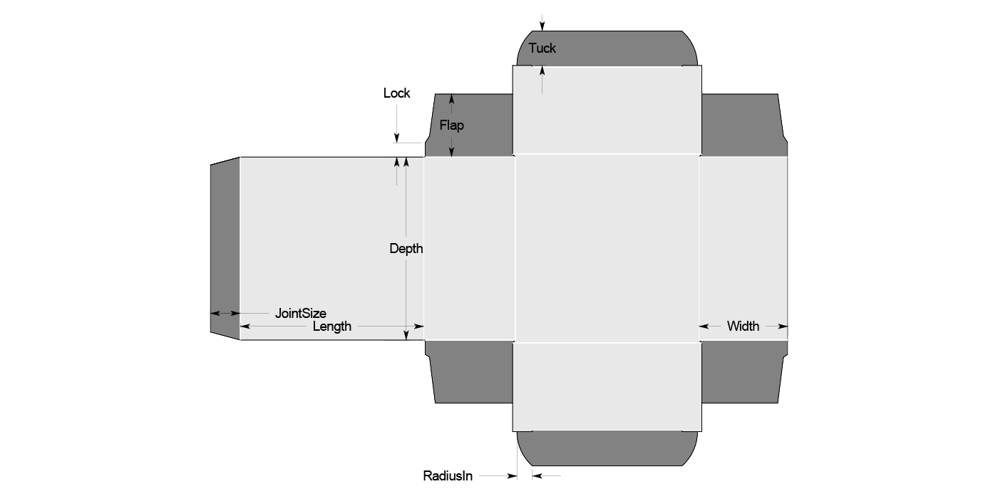 J016_Straight TuckEnd (B0042) - View 2